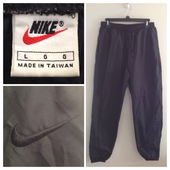 Vintage Nike Windbreaker Pants - Picture 1 of 4